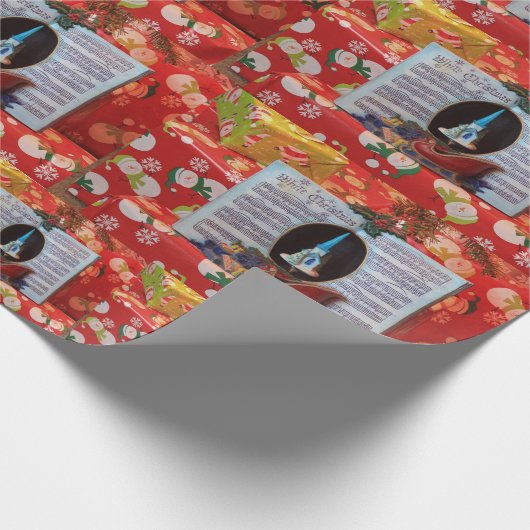 Weihnachtsbuch Geschenkpapier (Ecke)