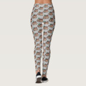 Weihnachtsbuch Leggings (Rückseite)
