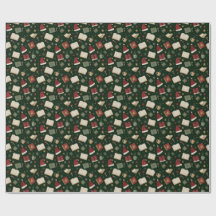 Weihnachtsbuch Liebhaber Traditionelles Wrapping P