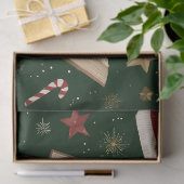 Weihnachtsbuch Liebt Traditionelles Tissue Paper Seidenpapier (Geschenk)