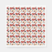 Weihnachtsbuch Napkin Serviette (Vorderseite)