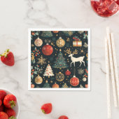 Weihnachtsbuch Napkin Serviette (Beispiel)