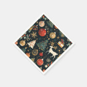 Weihnachtsbuch Napkin Serviette (Ecke)