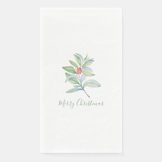 Weihnachtsbuch Napkin Serviette (Vorderseite)