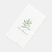 Weihnachtsbuch Napkin Serviette (Ecke)