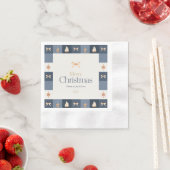 Weihnachtsbuch Napkin Serviette (Beispiel)