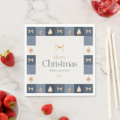Weihnachtsbuch Napkin Serviette (Beispiel)
