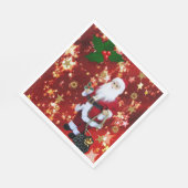 Weihnachtsbuch Napkins, Frohe Weihnachten, Weihnac Serviette (Ecke)