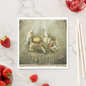 Weihnachtsbuch Napkins, Jesus Christus Serviette (Beispiel)