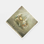 Weihnachtsbuch Napkins, Jesus Christus Serviette (Ecke)