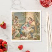 Weihnachtsbuch Napkins, Jesus Christus Serviette (Beispiel)