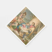 Weihnachtsbuch Napkins, Jesus Christus Serviette (Ecke)
