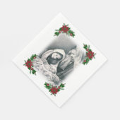 Weihnachtsbuch Napkins, Jesus Christus Serviette (Ecke)