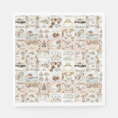 Weihnachtsbuch Napkins Serviette (Vorderseite)