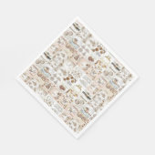 Weihnachtsbuch Napkins Serviette (Ecke)