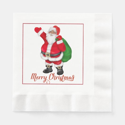 Weihnachtsbuch Napkins Serviette (Vorderseite)