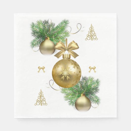 Weihnachtsbuch Napkins Serviette (Vorderseite)