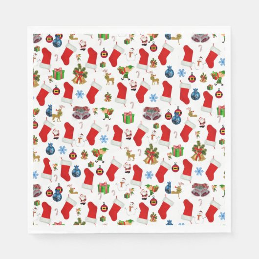 Weihnachtsbuch Napkins Serviette (Vorderseite)