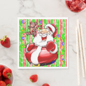 Weihnachtsbuch Napkins, Teddy Bär Serviette (Beispiel)