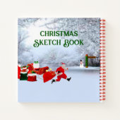 Weihnachtsbuch Notizblock (Rückseite)