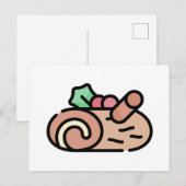 Weihnachtsbuch Postkarte (Vorne/Hinten)