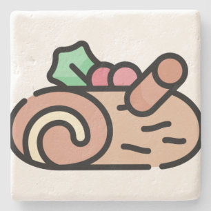 Weihnachtsbuch Steinuntersetzer