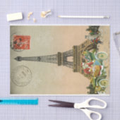 Weihnachtsbuch von Paris und Snowman Seidenpapier (Handwerk)