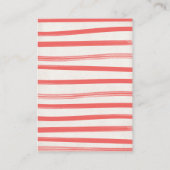 Weihnachtsbücher für Baby-Clothesline Begleitkarte (Rückseite)