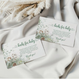 Weihnachtsbücher für das Baby Begleitkarte