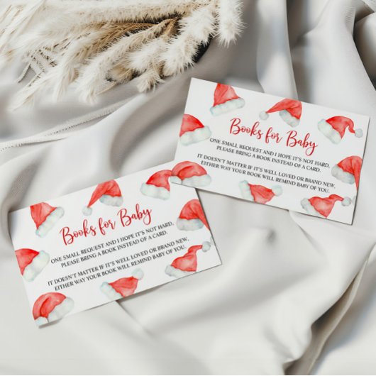 Weihnachtsbücher für das Baby Begleitkarte