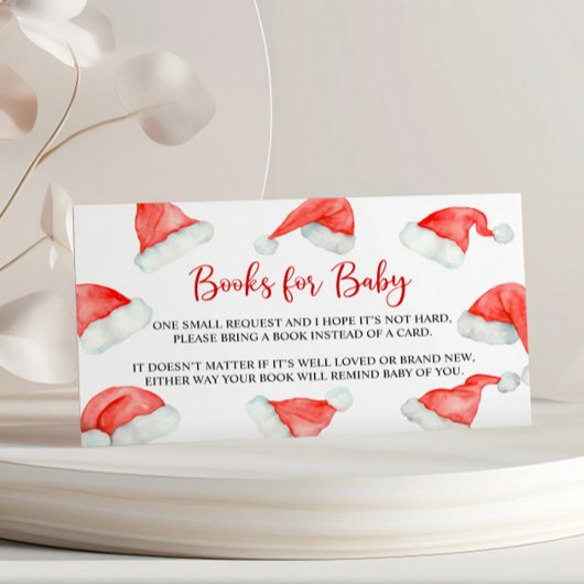 Weihnachtsbücher für das Baby Begleitkarte