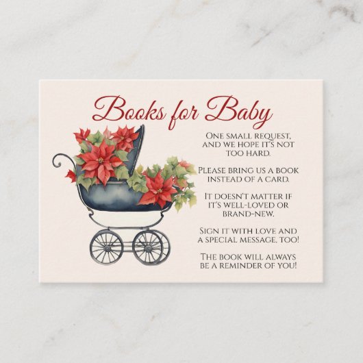 Weihnachtsbücher für Kinder Begleitkarte (Vorderseite)