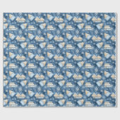 Weihnachtsbücher Geschenkpapier (Flach)