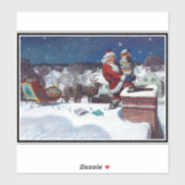 Weihnachtsbücher zu Weihnachten, Aufkleber (Blatt)