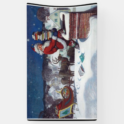 Weihnachtsbücher zu Weihnachten Banner (Vertikal)