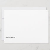 Weihnachtsbücher zu Weihnachten, Karte (Rückseite)