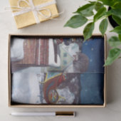 Weihnachtsbücher zu Weihnachten, Seidenpapier (Geschenk)