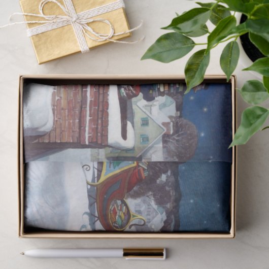 Weihnachtsbücher zu Weihnachten, Seidenpapier (Geschenk)