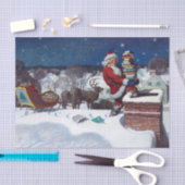 Weihnachtsbücher zu Weihnachten, Seidenpapier (Handwerk)