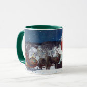 Weihnachtsbücher zu Weihnachten Tasse (Vorderseite Links)