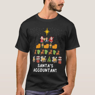 Weihnachtsbuchhalter für Weihnachten T-Shirt
