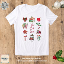 Weihnachtsbuchliebhaber-T-Shirt Tri-Blend-Shirt