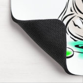 Weihnachtsbuddhazeichnen Mousepad (Ecke)