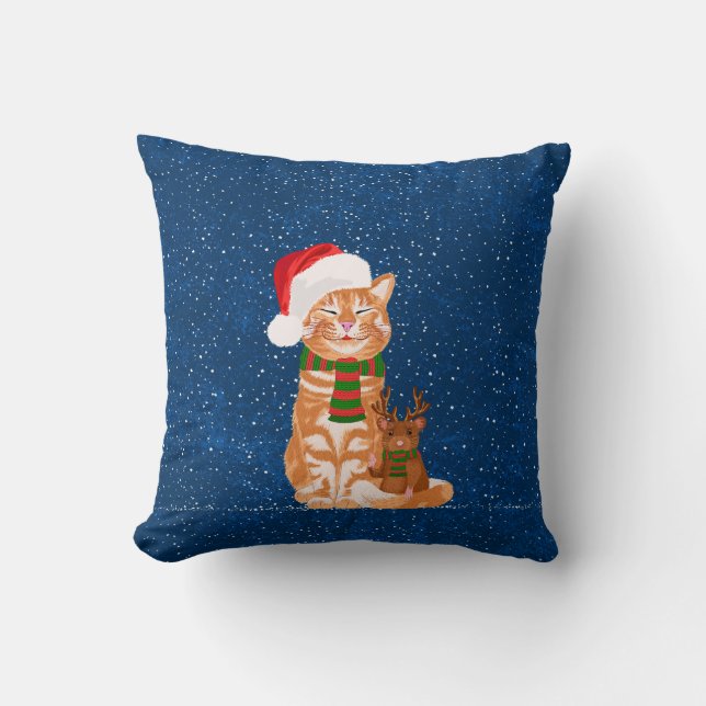 Weihnachtsbuddies Kissen (Vorderseite)