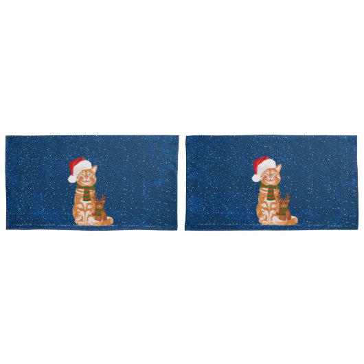 Weihnachtsbuddies Kissenbezug (Vorderseite-Set)