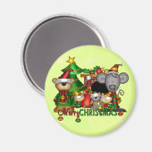 Weihnachtsbuddies Magnet (Vorderseite/Rückseite)
