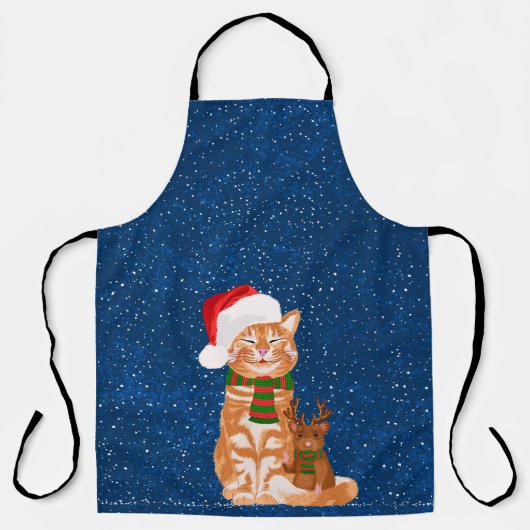 Weihnachtsbuddies Schürze (Vorderseite)