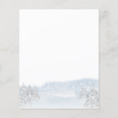 Weihnachtsbudget Kinderdusche Einladung (Rückseite)