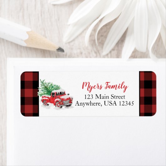 Weihnachtsbüffel kariert (Insitu)