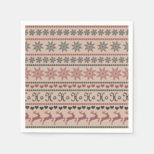 Weihnachtsbühnen Serviette